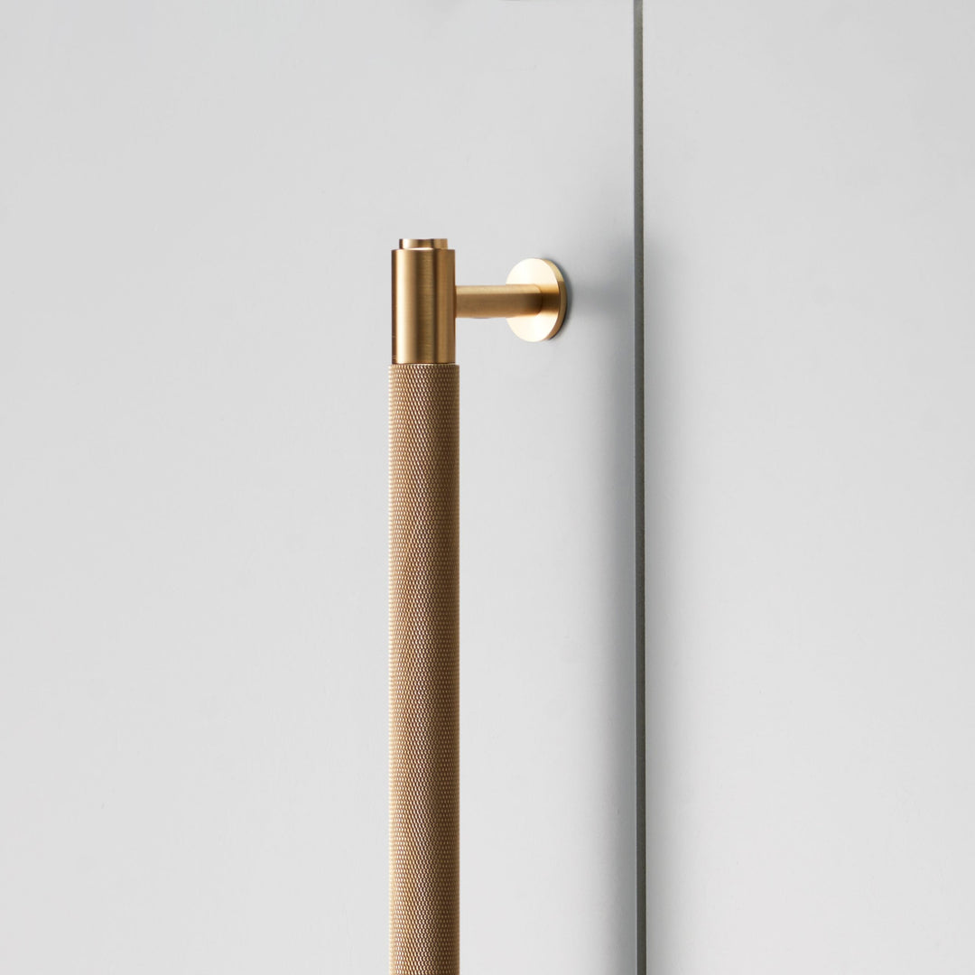 Buster + Punch 29.9 inch Cross Knurl Closet Bar Cabinet Hardware Buster + Punch