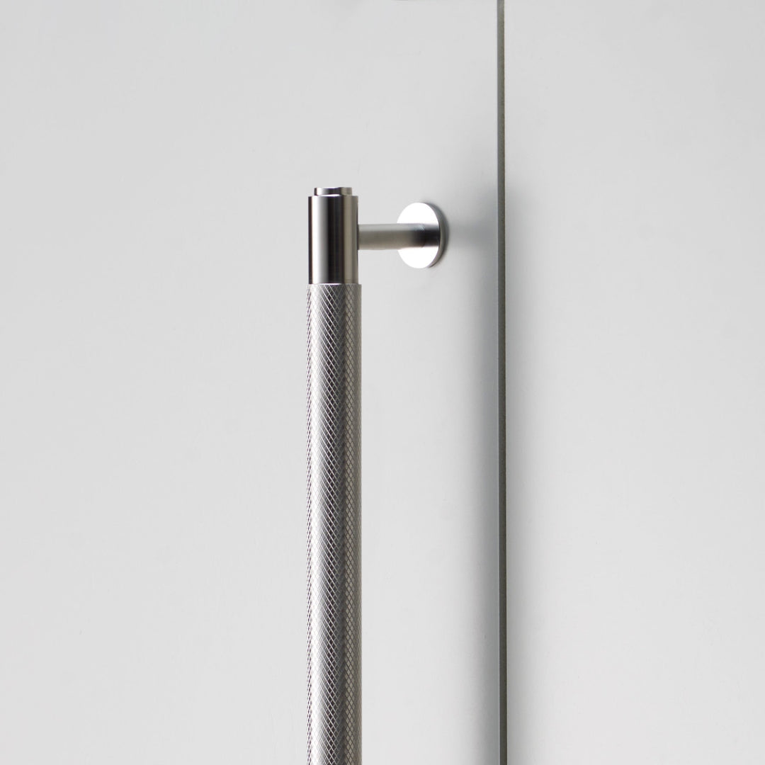 Buster + Punch 29.9 inch Cross Knurl Closet Bar Cabinet Hardware Buster + Punch