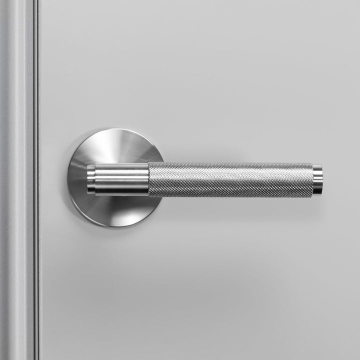 Buster + Punch Conventional Door Handle, Cross Design - PASSAGE TYPE Door Hardware Buster + Punch