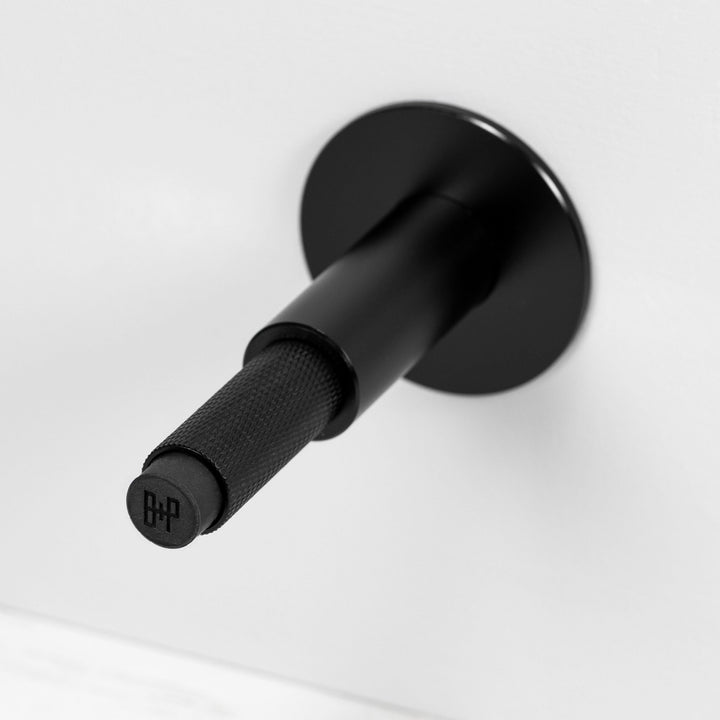 Buster + Punch Wall Mounted Door Stop Door Hardware Buster + Punch Black