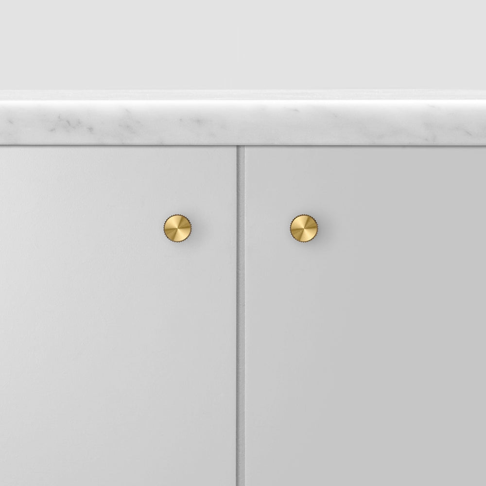 Buster + Punch Furniture Knob, Linear Design, Set of 2 Cabinet Hardware Buster + Punch