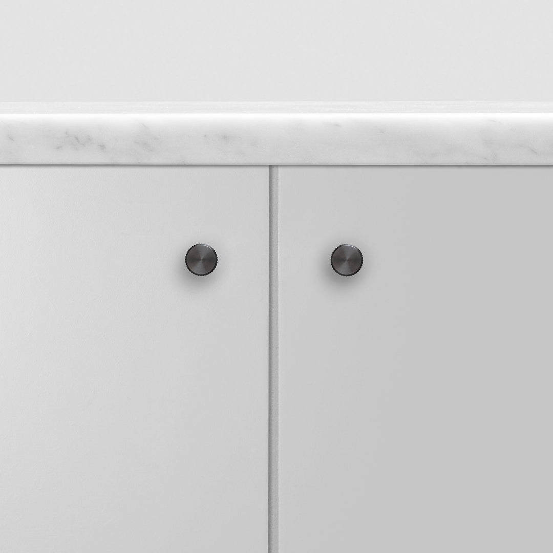 Buster + Punch Furniture Knob, Linear Design, Set of 2 Cabinet Hardware Buster + Punch