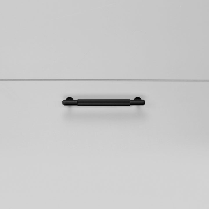 Buster + Punch Pull Bar, Linear Design Cabinet Hardware Buster + Punch Black 0.2x0.09x0.03