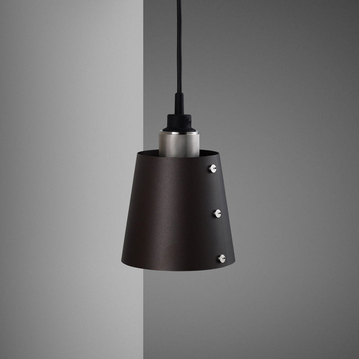 Buster + Punch Hooked Wall Sconce Wall Sconces Buster + Punch Graphite/Steel & Graphite Shade Small