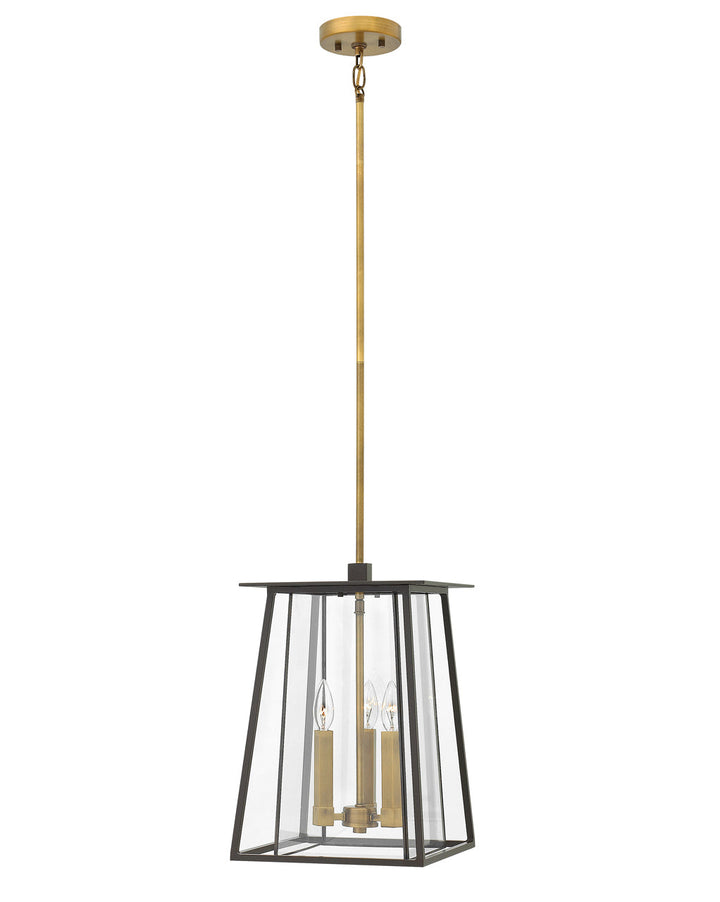 OUTDOOR WALKER Hanging Lantern Outdoor Hanging Lights Hinkley Buckeye Bronze 11.5x11.5x17.25