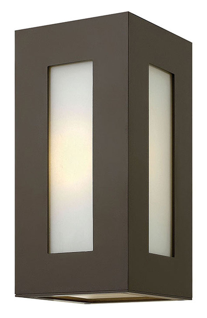 OUTDOOR DORIAN Wall Mount Lantern Outdoor Wall Lights Hinkley Bronze 6.75x6.0x12.25