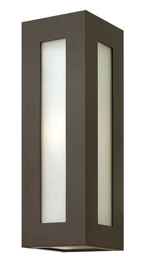 OUTDOOR DORIAN Wall Mount Lantern Outdoor Wall Lights Hinkley Bronze 6.75x6.0x18.25