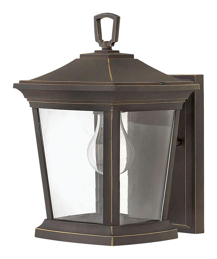 BROMLEY-Extra Small Wall Mount Lantern Outdoor Wall Lights Hinkley Oil Rubbed Bronze