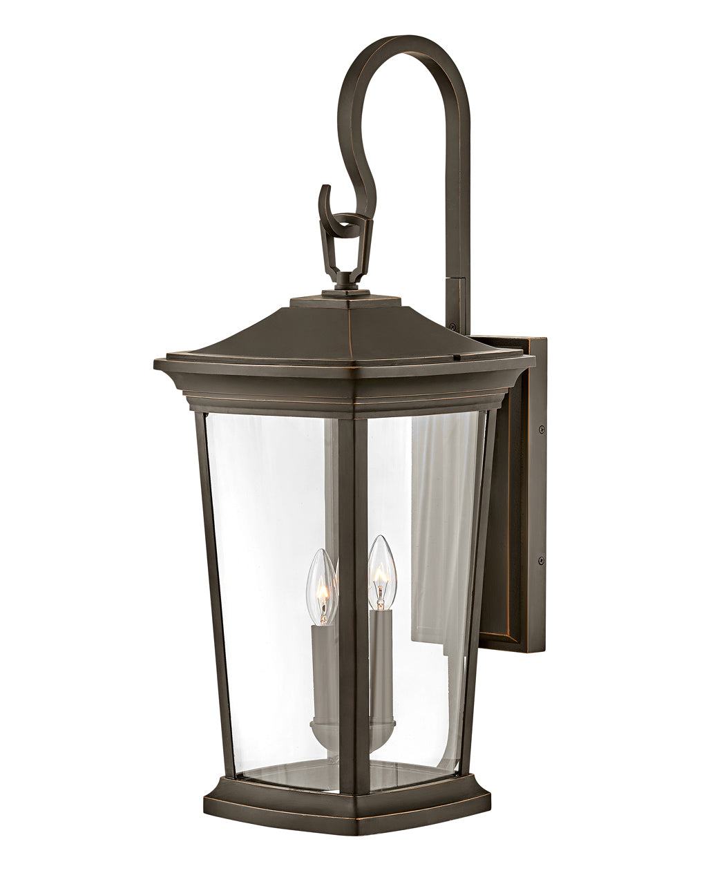OUTDOOR BROMLEY Wall Mount Lantern Outdoor Wall Lights Hinkley Oil Rubbed Bronze 14.5x12.0x30.0