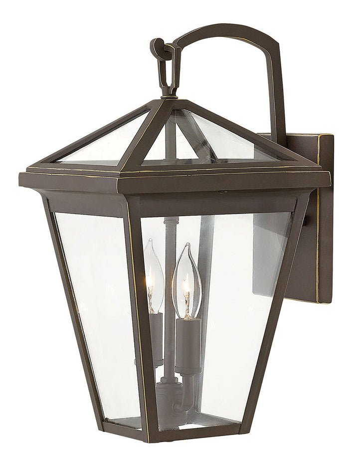 OUTDOOR ALFORD PLACE Wall Mount Lantern Outdoor Wall Lights Hinkley Oil Rubbed Bronze 9.0x8.0x14.0