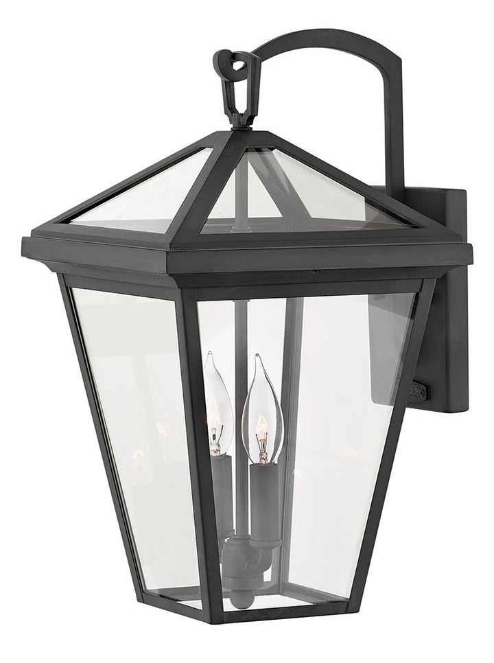 OUTDOOR ALFORD PLACE Wall Mount Lantern Outdoor Wall Lights Hinkley Museum Black 11.25x10.0x17.5