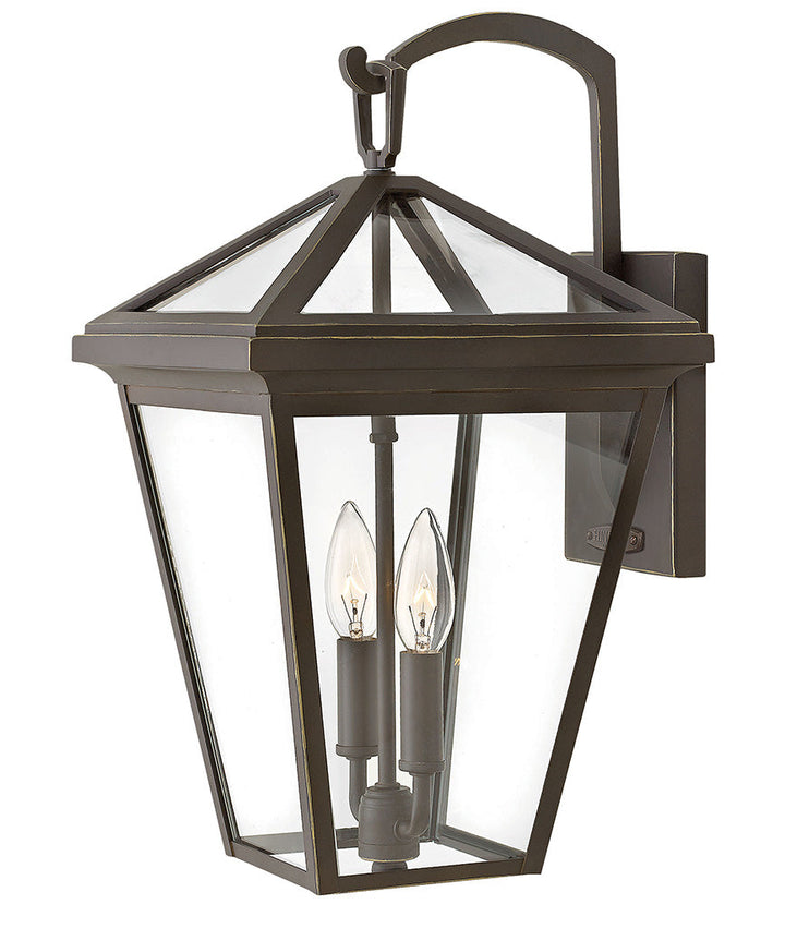 OUTDOOR ALFORD PLACE Wall Mount Lantern Outdoor Wall Lights Hinkley Oil Rubbed Bronze 11.25x10.0x17.5