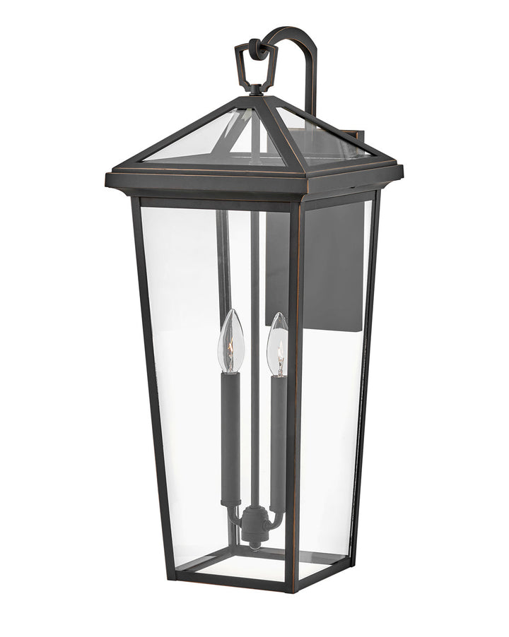 OUTDOOR ALFORD PLACE Wall Mount Lantern Outdoor Wall Lights Hinkley Oil Rubbed Bronze 11.25x10.0x26.0