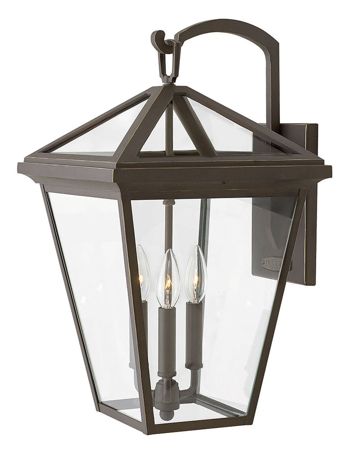 OUTDOOR ALFORD PLACE Wall Mount Lantern Outdoor Wall Lights Hinkley Oil Rubbed Bronze 13.5x12.0x20.5