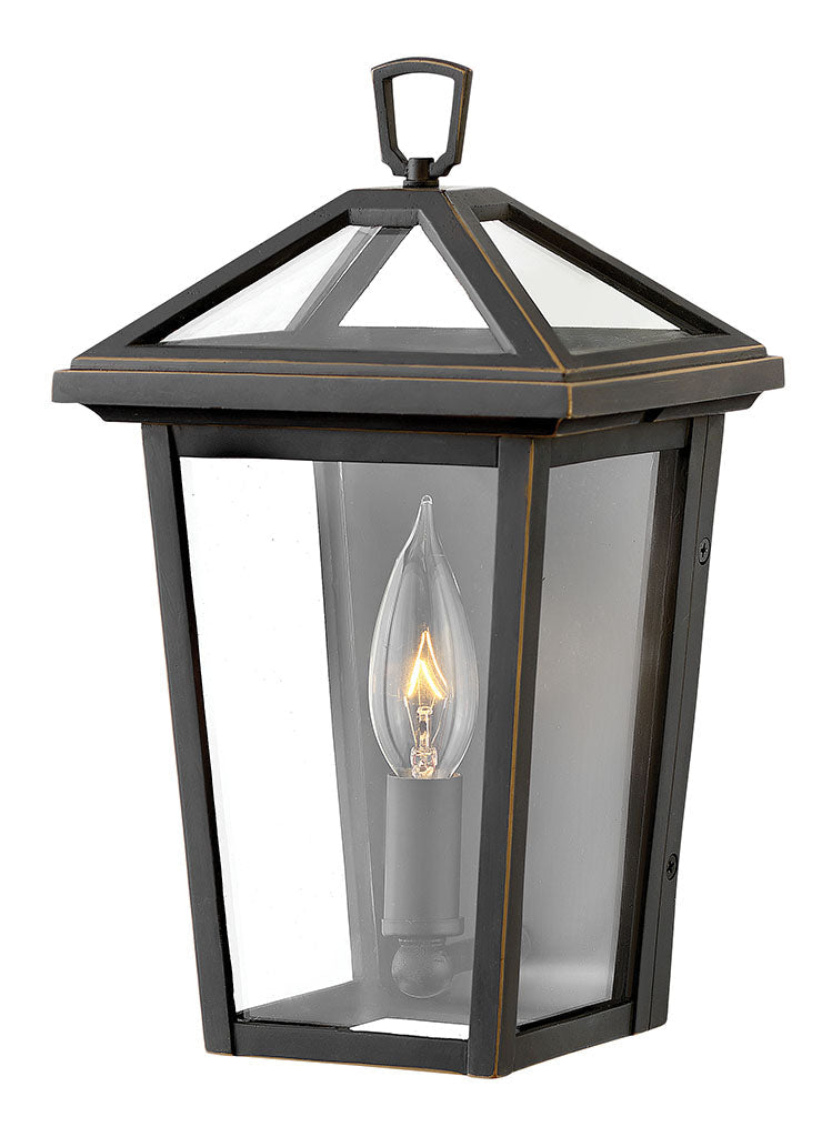 OUTDOOR ALFORD PLACE Wall Mount Lantern Outdoor Wall Lights Hinkley Oil Rubbed Bronze 5.25x6.5x11.5