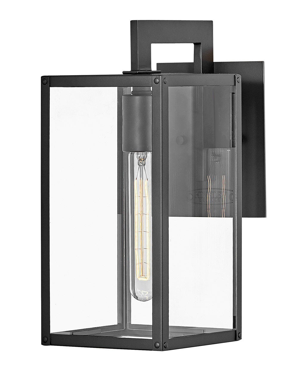 OUTDOOR MAX Wall Mount Lantern Outdoor Wall Lights Hinkley Black 9.0x6.0x13.25
