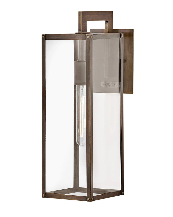 OUTDOOR MAX Wall Mount Lantern Outdoor Wall Lights Hinkley Burnished Bronze 9.0x6.0x18.5