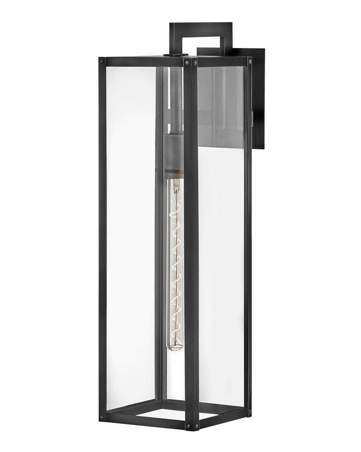 OUTDOOR MAX Wall Mount Lantern Outdoor Wall Lights Hinkley Black 10.5x7.0x25.0