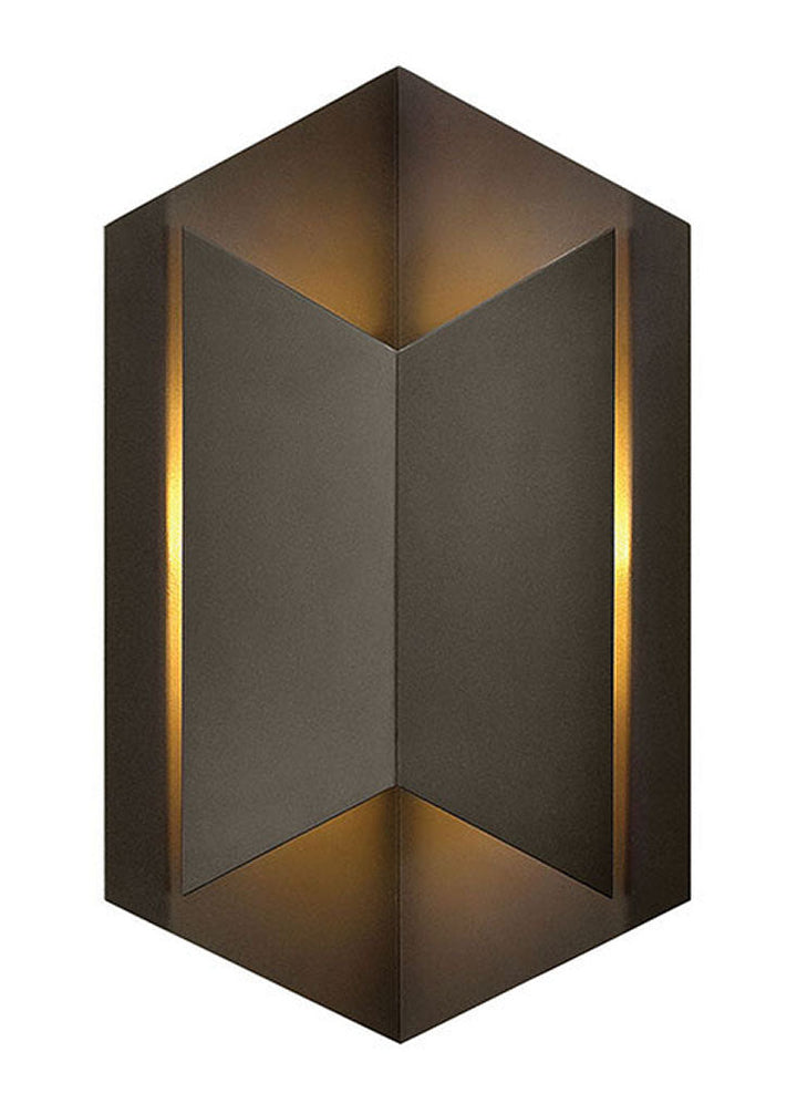 OUTDOOR LEX Wall Mount Lantern Outdoor Wall Lights Hinkley Bronze 5.0x8.5x15.0