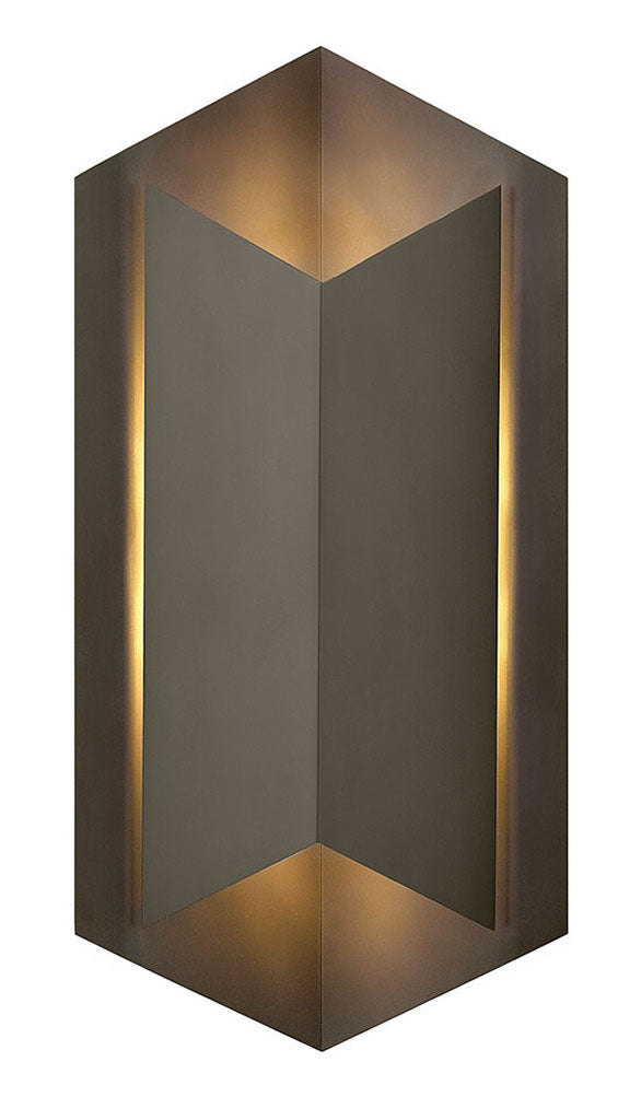 OUTDOOR LEX Wall Mount Lantern Outdoor Wall Lights Hinkley Bronze 5.5x10.5x22.0