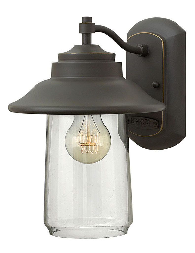 OUTDOOR BELDEN PLACE Wall Mount Lantern Outdoor Wall Lights Hinkley Oil Rubbed Bronze 9.0x8.0x11.0