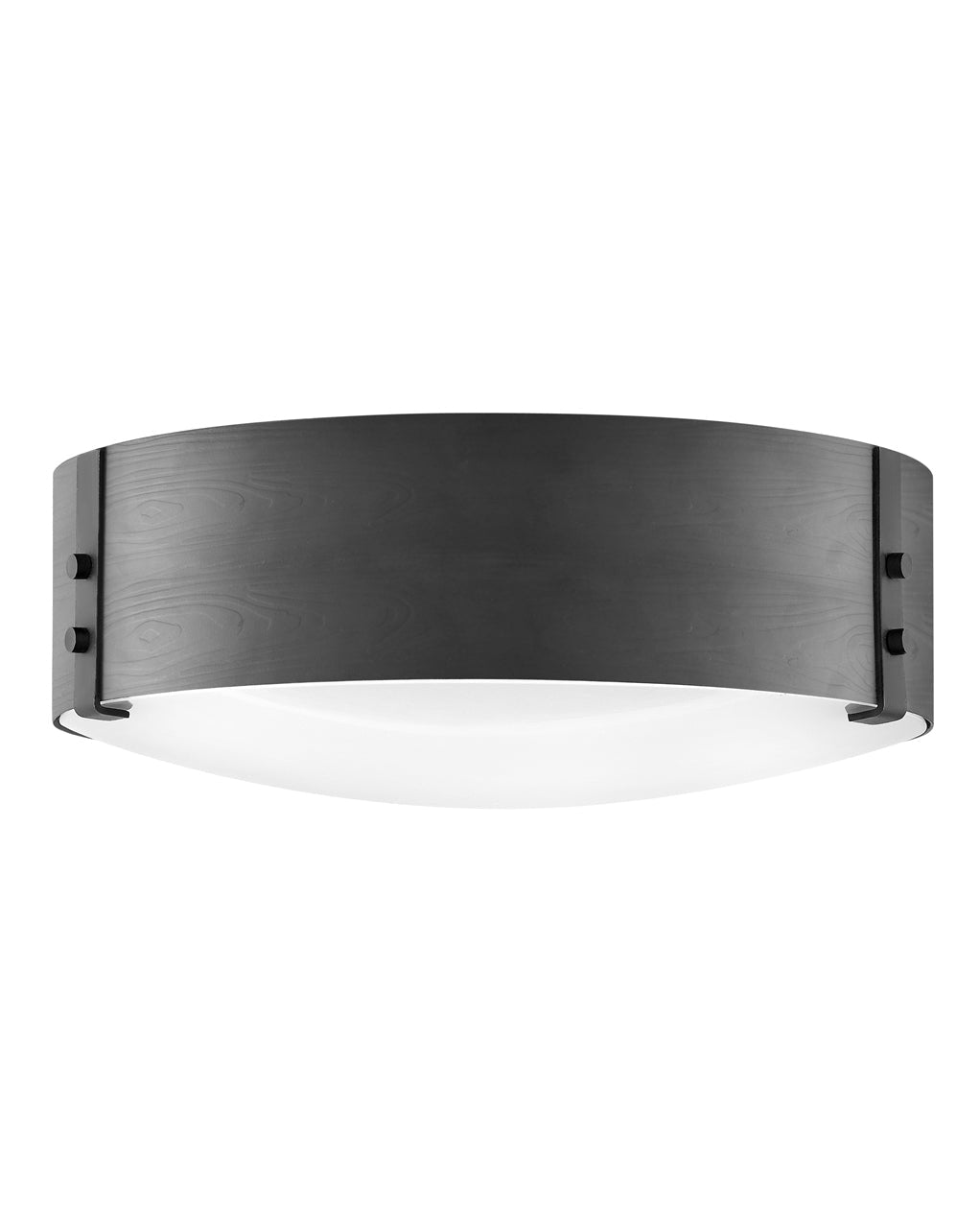 OUTDOOR SAWYER Flush Mount Outdoor Wall Lights Hinkley Black 15.0x15.0x4.75