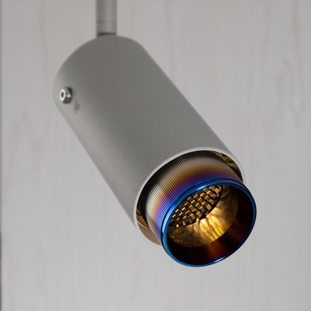 Buster + Punch Exhaust Spot / Cross or Linear Ceiling Flush Mounts Buster + Punch Stone | Burnt Steel Linear