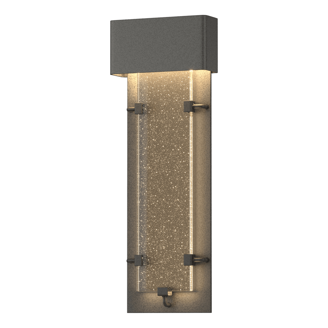 Hubbardton Forge Ursa Large LED Outdoor Sconce Outdoor Wall Lights Hubbardton Forge Coastal Natural Iron