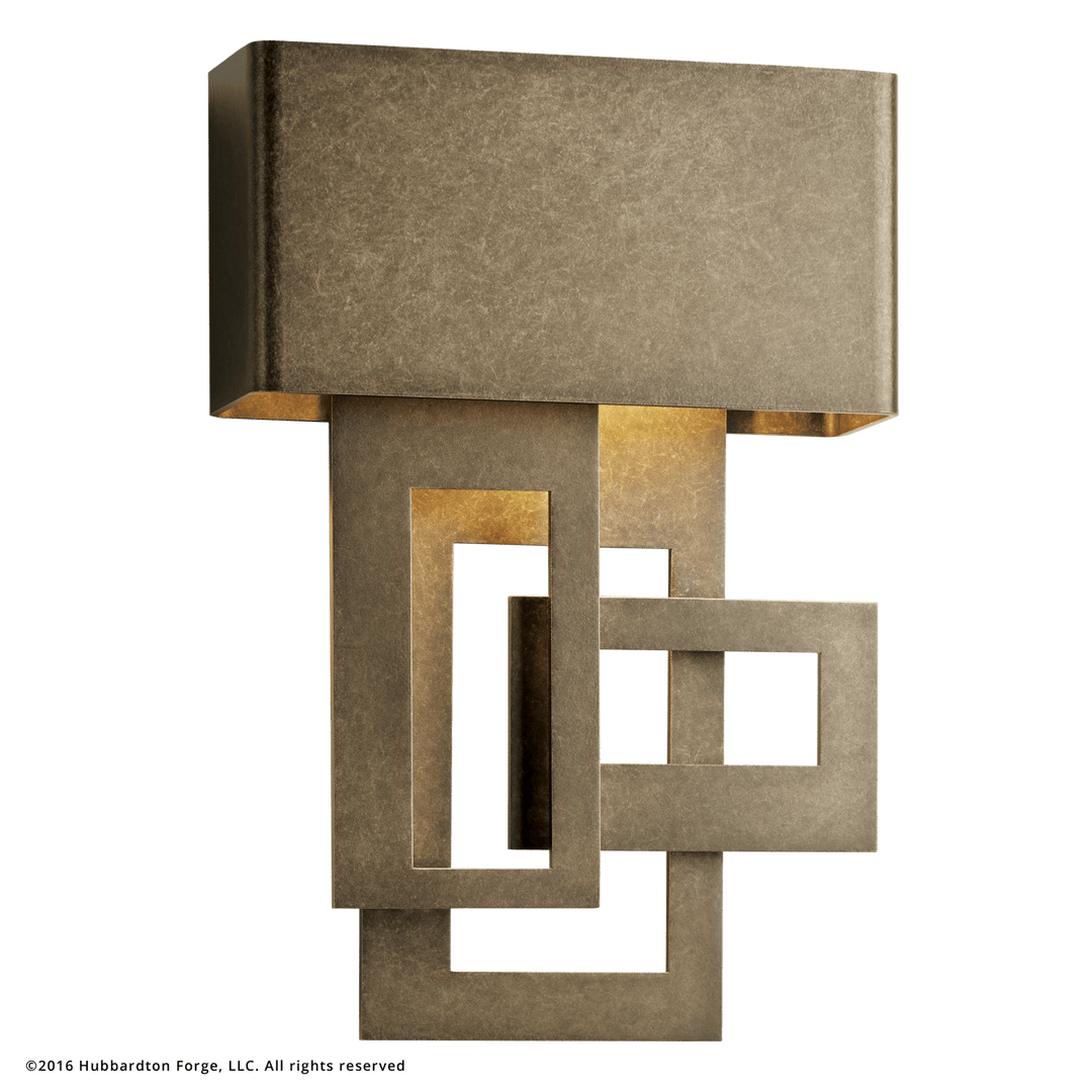 Hubbardton Forge Left Collage Small Dark Sky Friendly LED Outdoor Sconce Outdoor Wall Lights Hubbardton Forge Coastal Dark Smoke