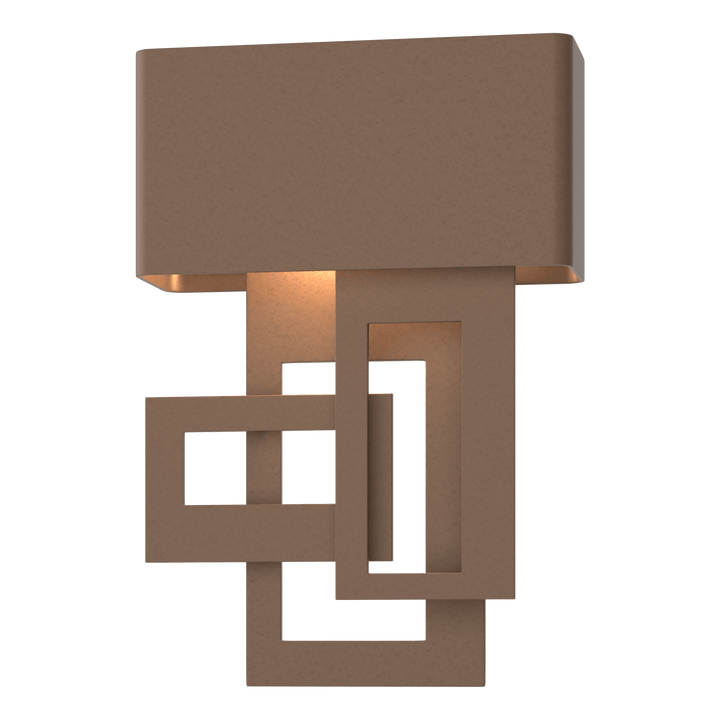 Hubbardton Forge Right Collage Small Dark Sky Friendly LED Outdoor Sconce Outdoor Wall Lights Hubbardton Forge Coastal Bronze