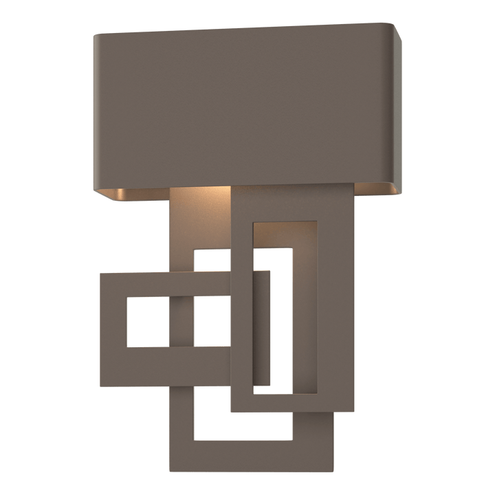 Hubbardton Forge Right Collage Small Dark Sky Friendly LED Outdoor Sconce Outdoor Wall Lights Hubbardton Forge Coastal Dark Smoke