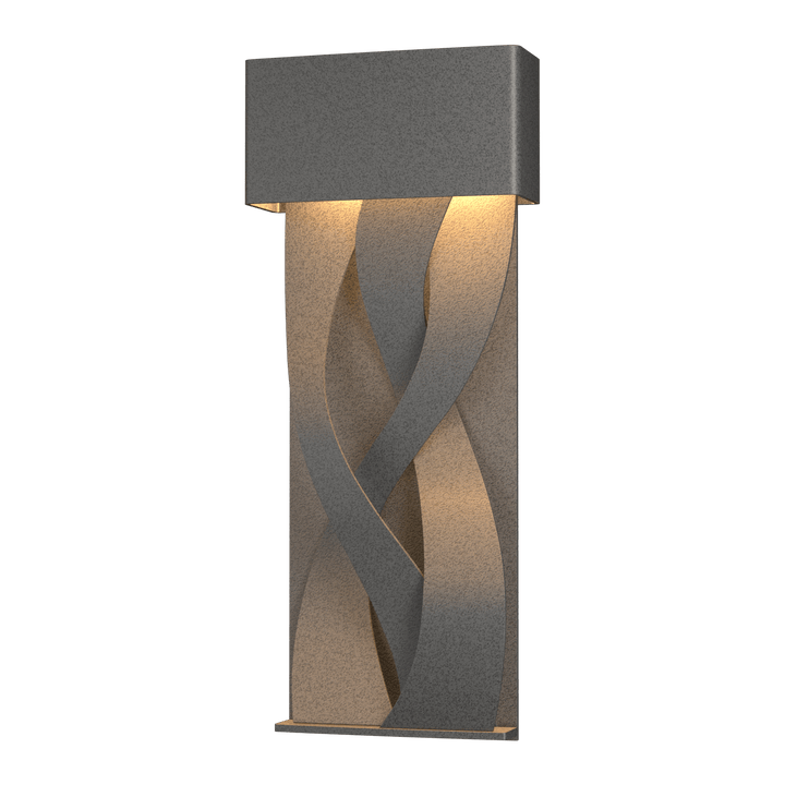 Hubbardton Forge Tress Small Dark Sky Friendly LED Outdoor Sconce Outdoor Wall Lights Hubbardton Forge Coastal Natural Iron