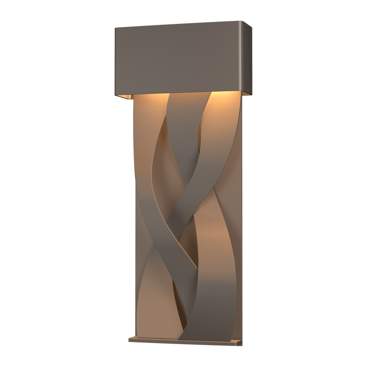 Hubbardton Forge Tress Small Dark Sky Friendly LED Outdoor Sconce Outdoor Wall Lights Hubbardton Forge Coastal Dark Smoke