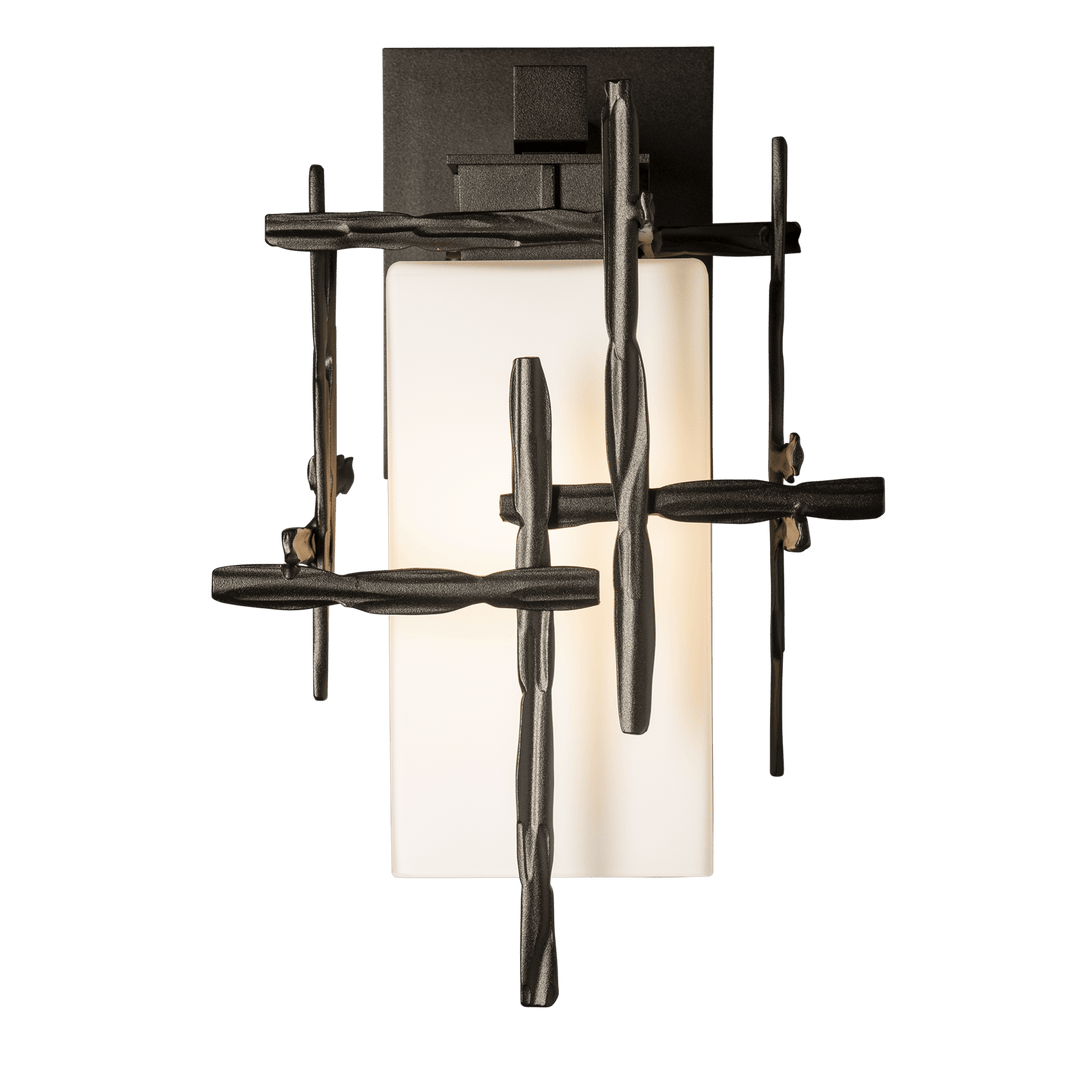 Hubbardton Forge Tura Small Outdoor Sconce Outdoor Wall Lights Hubbardton Forge Coastal Oil Rubbed Bronze