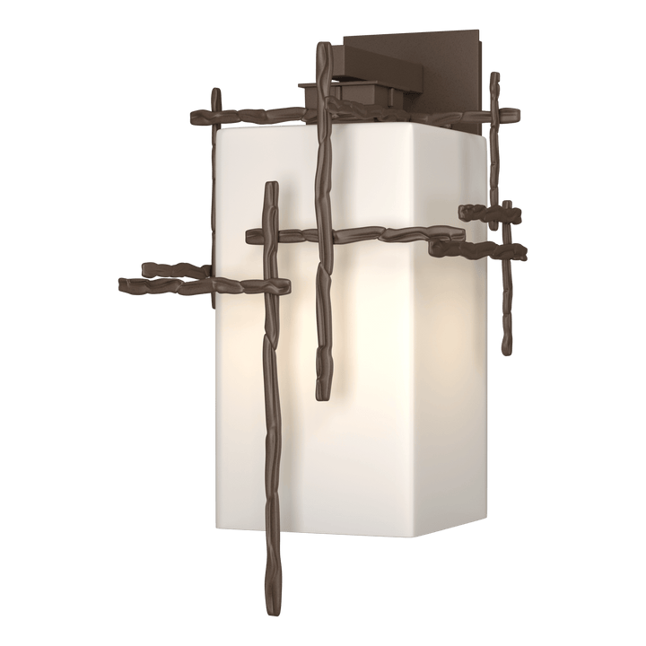 Hubbardton Forge Tura Large Outdoor Sconce Outdoor Wall Lights Hubbardton Forge Coastal Bronze