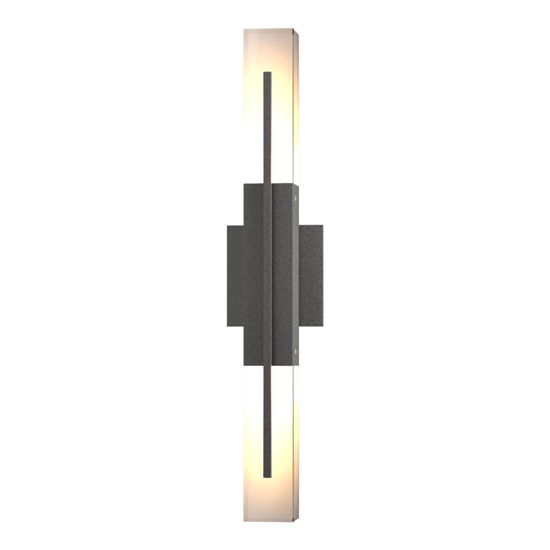 Hubbardton Forge Centre Outdoor Sconce Outdoor Wall Lights Hubbardton Forge Coastal Natural Iron