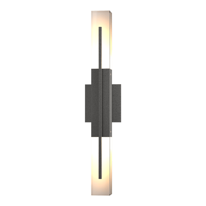Hubbardton Forge Centre Outdoor Sconce Outdoor Wall Lights Hubbardton Forge Coastal Natural Iron