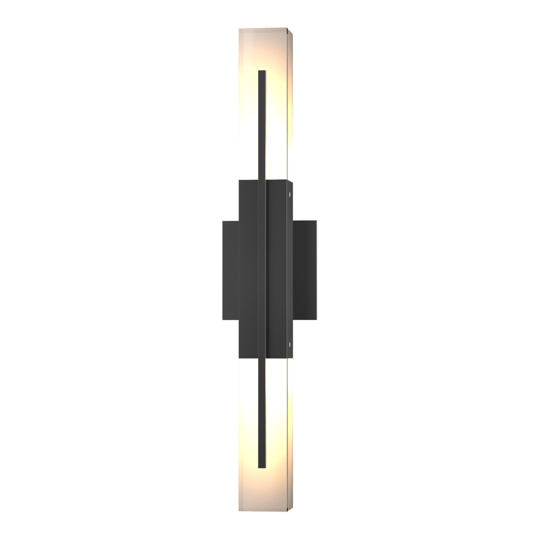 Hubbardton Forge Centre Outdoor Sconce Outdoor Wall Lights Hubbardton Forge Coastal Black