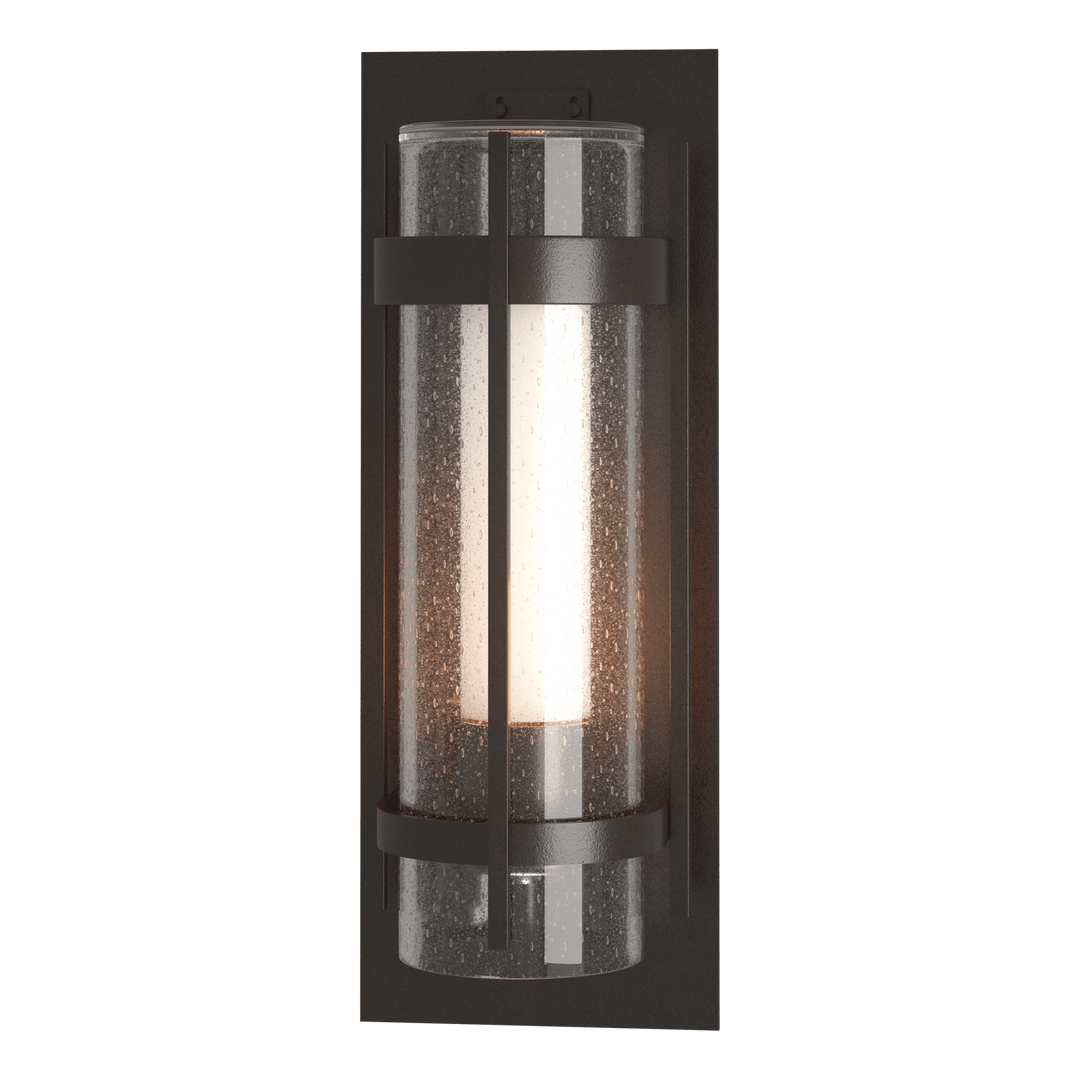 Hubbardton Forge Torch Large Outdoor Sconce Outdoor Wall Lights Hubbardton Forge Coastal Oil Rubbed Bronze