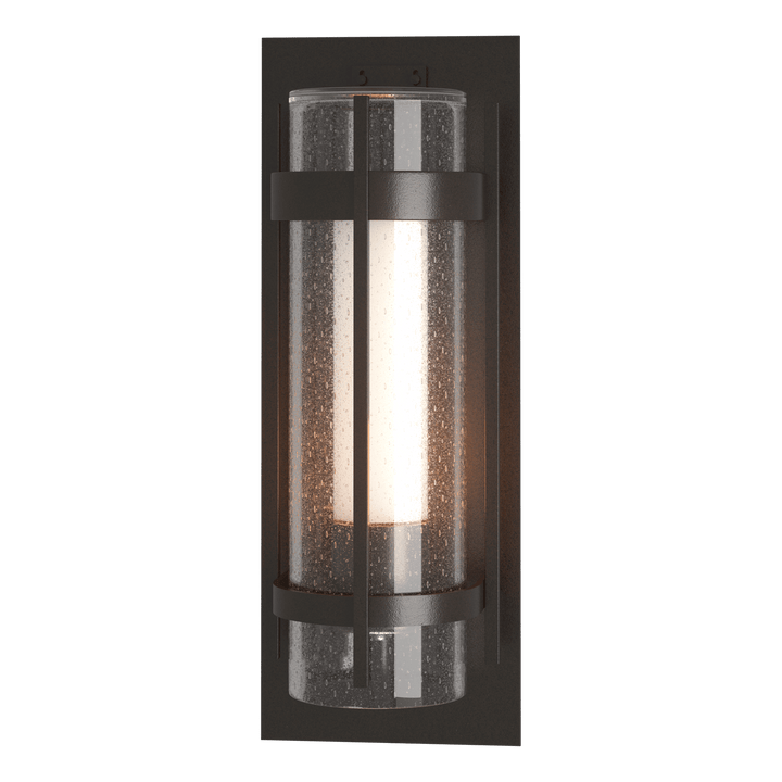 Hubbardton Forge Torch Large Outdoor Sconce Outdoor Wall Lights Hubbardton Forge Coastal Oil Rubbed Bronze