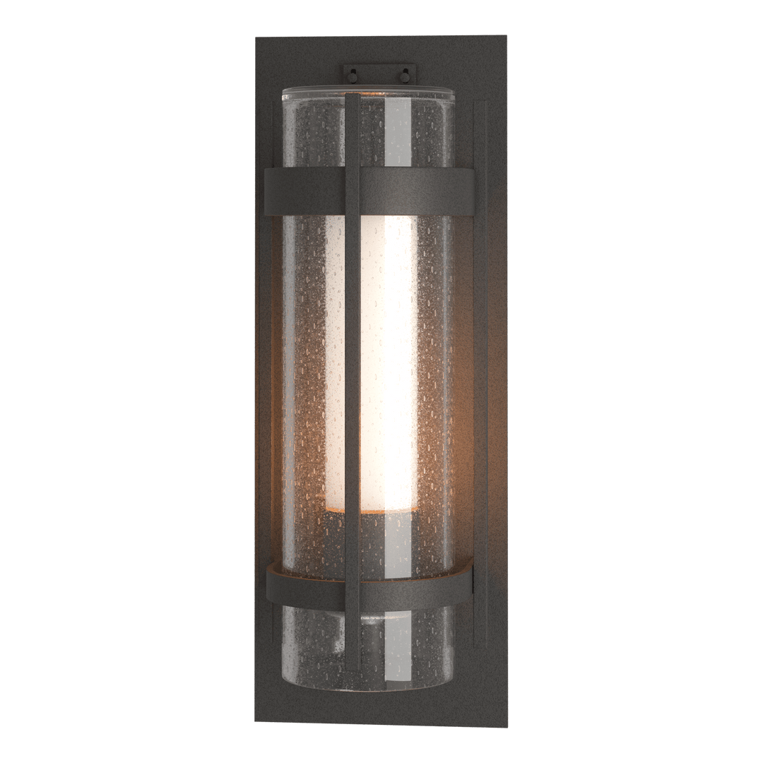 Hubbardton Forge Torch Large Outdoor Sconce Outdoor Wall Lights Hubbardton Forge Coastal Natural Iron