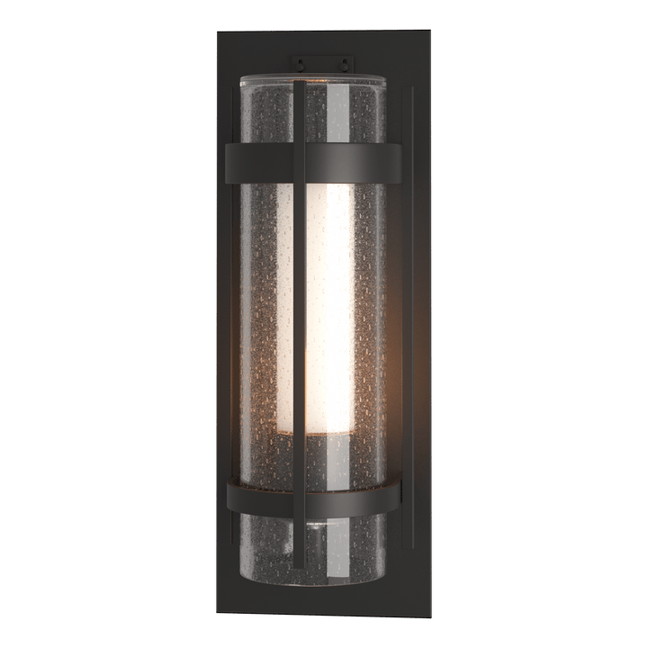 Hubbardton Forge Torch Large Outdoor Sconce Outdoor Wall Lights Hubbardton Forge Coastal Black