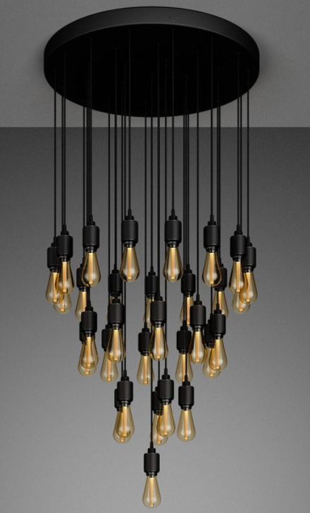 Buster + Punch 19.0 Heavy Metal Chandelier Cross / Surface - Thumbnail 2