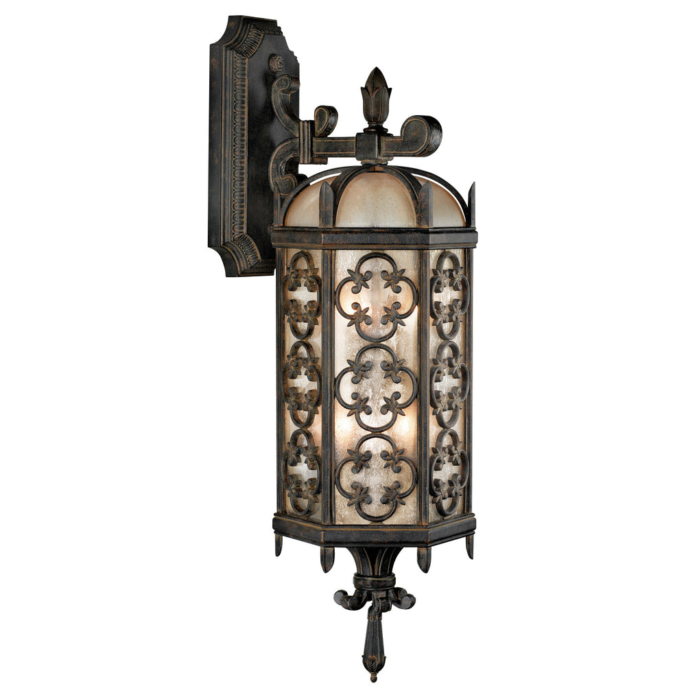 Fine Art Costa del Sol Outdoor Wall Mount Outdoor Wall Lights Fine Art Handcrafted Lighting Wrought Iron 11Wx33H