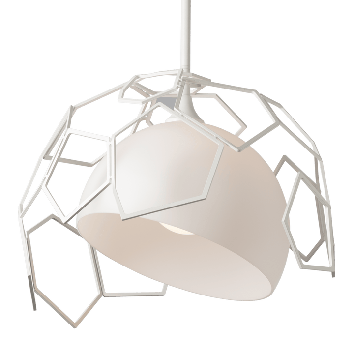 Hubbardton Forge Umbra Outdoor Pendant Outdoor Hanging Lights Hubbardton Forge Coastal Bronze Opal Glass (GG)