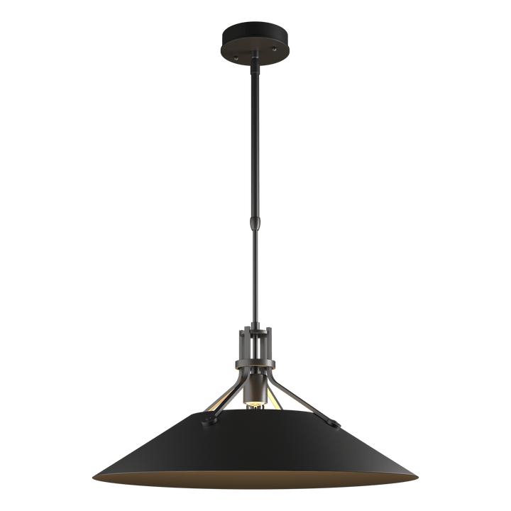 Hubbardton Forge Henry Outdoor Pendant Outdoor Hanging Lights Hubbardton Forge Coastal Black