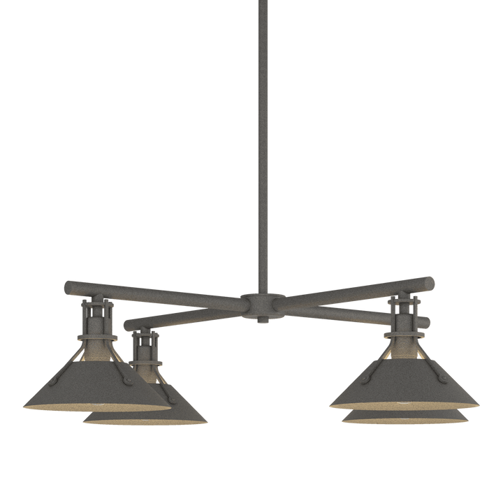 Hubbardton Forge Henry Outdoor 4-Light Pendant Outdoor Hanging Lights Hubbardton Forge