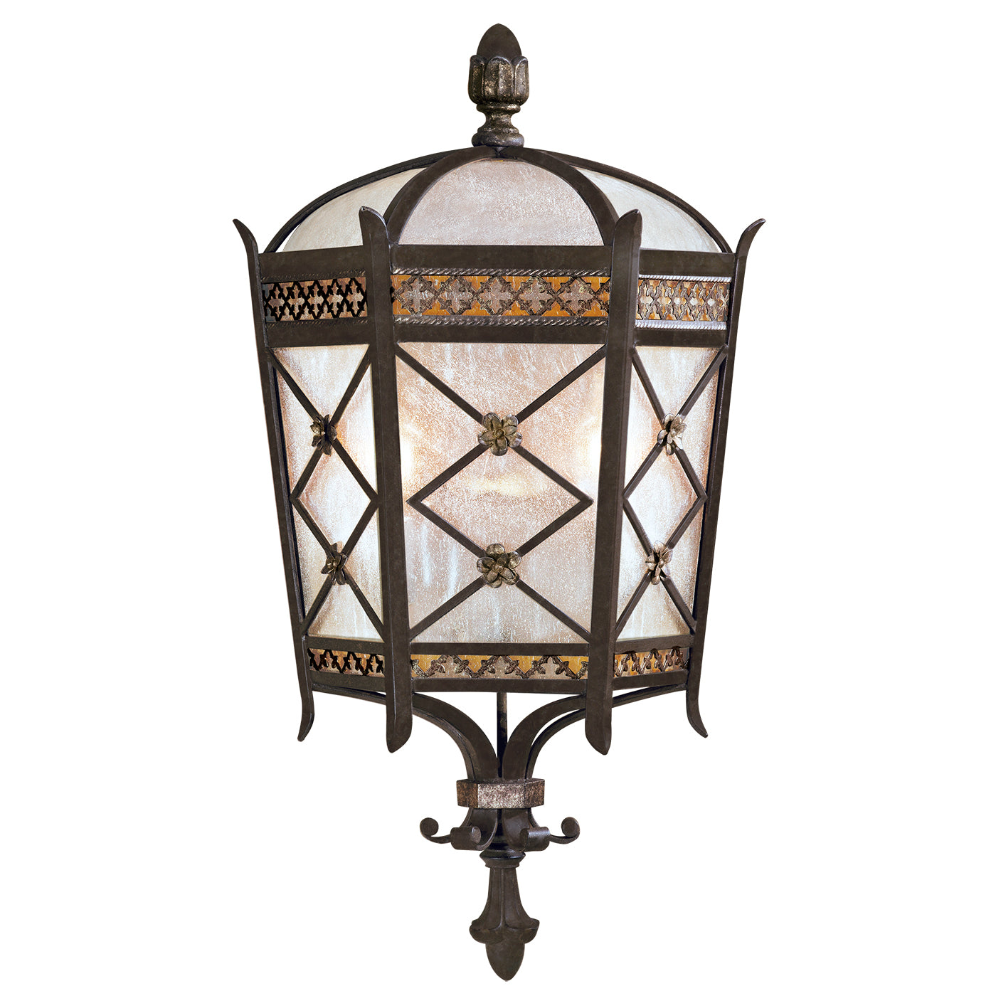 Fine Art Handcrafted Lighting Chateau 22" H Outdoor Sconce