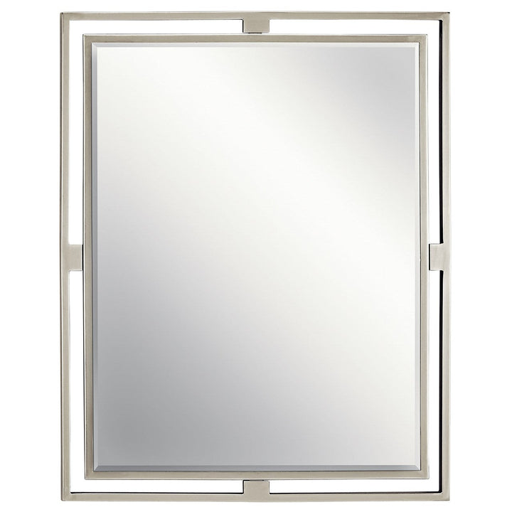 Kichler Hendrik Hendrik™ Rectangular Mirror 41071 LED Vanity Mirrors Kichler Brushed Nickel