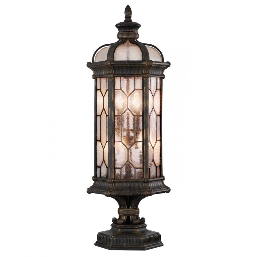 Fine Art Devonshire Outdoor Pier Mount Outdoor Wall Lights Fine Art Handcrafted Lighting
